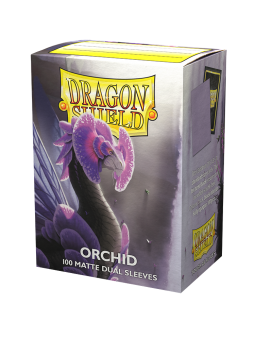 Dragon Shield Card Sleeves - Standard Size Dual Matte (100) - Orchid 