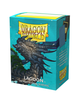 Dragon Shield Kartenhüllen - Standardgröße Dual Matte (100) - Lagunenblau 