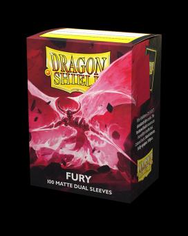 Dragon Shield Card Sleeves - Standard Size Dual Matte (100) - Fury 