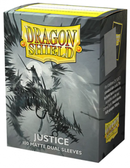 Dragon Shield Kartenhüllen - Standardgröße Dual Matte (100) - Justice 