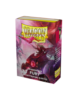 Dragon Shield Card Sleeves - Japanese Size Dual Matte (60) - Fury 