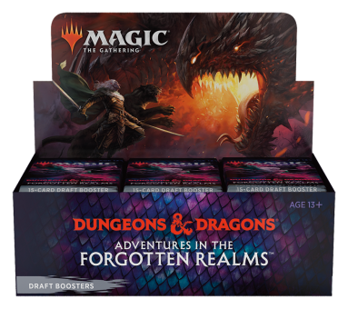 Adventures in the Forgotten Realms - Draft-Booster-Display (36 Draft-Booster) - englisch 