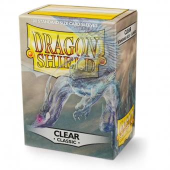 Dragon Shield Kartenhüllen - Standardgröße Classic (100) - Transparent 