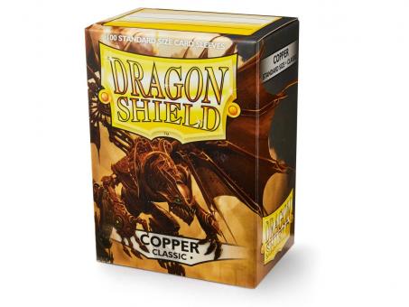 Dragon Shield Kartenhüllen - Standardgröße Classic (100) - Kupfer 