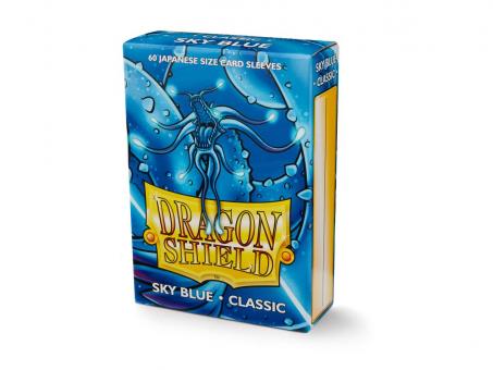 Dragon Shield Kartenhüllen - Japanische Größe Classic (60) - Himmelblau 