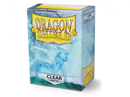 Dragon Shield Kartenhüllen - Standardgröße Matte (100) - Transparent 