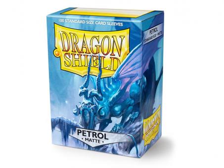 Dragon Shield Card Sleeves - Standard Size Matte (100) - Petrol 