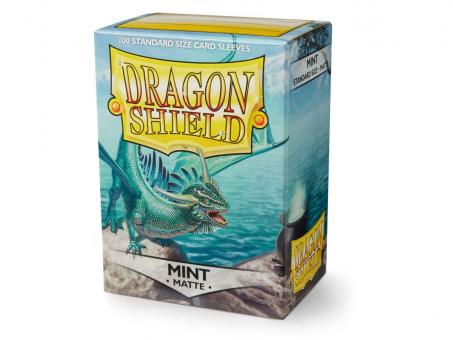 Dragon Shield Card Sleeves - Standard Size Matte (100) - Mint 