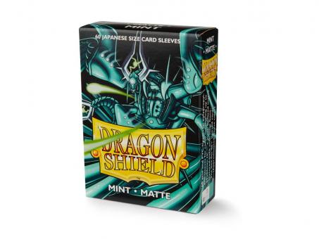 Dragon Shield Card Sleeves - Japanese Size Matte (60) - Mint 