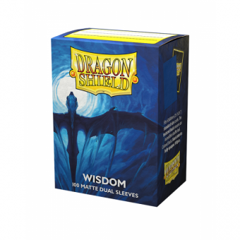 Dragon Shield Card Sleeves - Standard Size Dual Matte (100) - Wisdom 