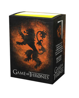Dragon Shield Motivhüllen - Standardgröße Brushed (100) - Game of Thrones House Lannister 