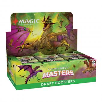 Commander Masters - Draft Booster Display (24 Draft Boosters) - English 
