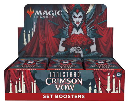 Innistrad: Crimson Vow - Set Booster Display (30 Set Boosters & 1 Box Topper) - English 