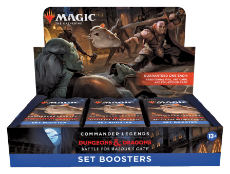 Commander Legends: Battle for Baldur's Gate - Set-Booster-Display (18 Set-Booster) - englisch 