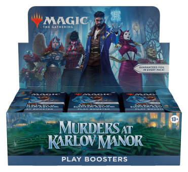 Murders at Karlov Manor - Play Booster Display (36 Play Boosters) - English 