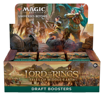 The Lord of the Rings: Tales of Middle-Earth - Draft-Booster-Display (36 Draft-Booster & 1 Foil Box-Topper) - englisch 