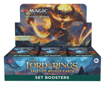 The Lord of the Rings: Tales of Middle-Earth - Set Booster Display (30 Set Boosters & 1 Foil Box Topper) - English 