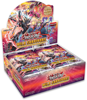 Wild Survivors - Booster Display (24 Boosters) 1st Edition - German 