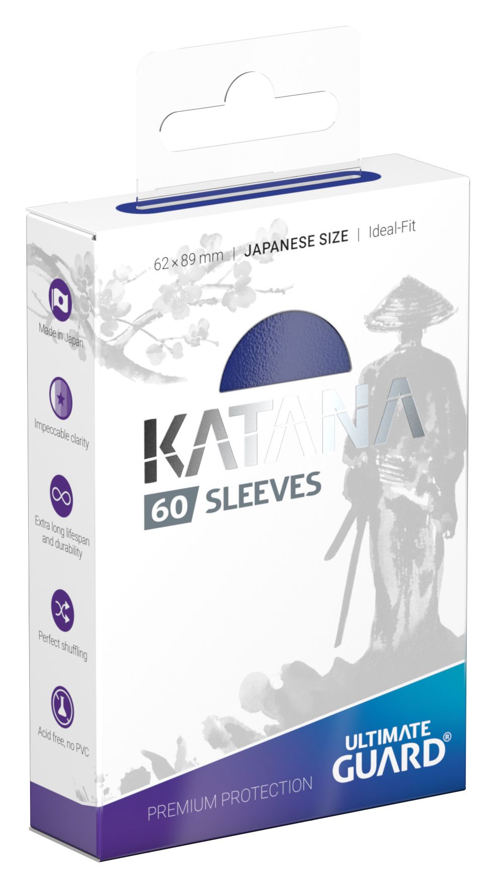 Ultimate Guard Katana Card Sleeves - Japanese Size (60) - Blue |  Trader-Online.de