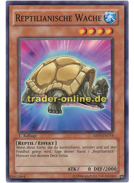 Reptilianische Wache | Trader-Online.de - Magic, Yu-Gi-Oh! & Pokémon!  Trading Card Online Shop für Einzelkarten, Booster und Zubehör