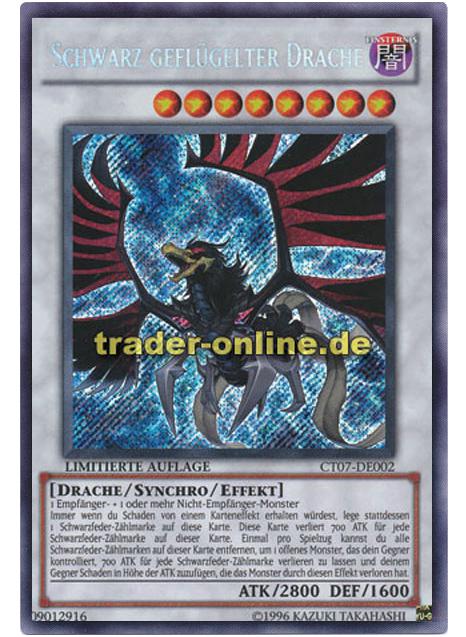 Schwarz geflügelter Drache | Trader-Online.de