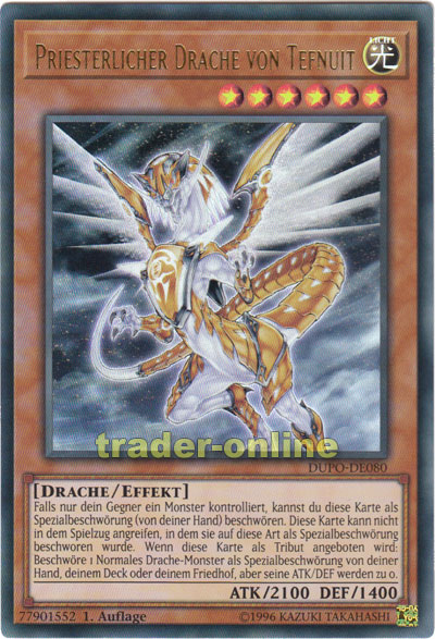 Priesterlicher Drache von Tefnuit | Trader-Online.de - Magic, Yu-Gi-Oh! &  Pokémon! Trading Card Online Shop für Einzelkarten, Booster und Zubehör