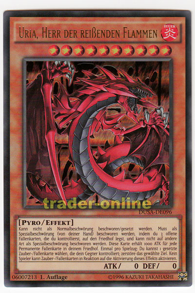 Uria, Herr der reißenden Flammen | Trader-Online.de - Magic, Yu-Gi-Oh! &  Pokémon! Trading Card Online Shop für Einzelkarten, Booster und Zubehör