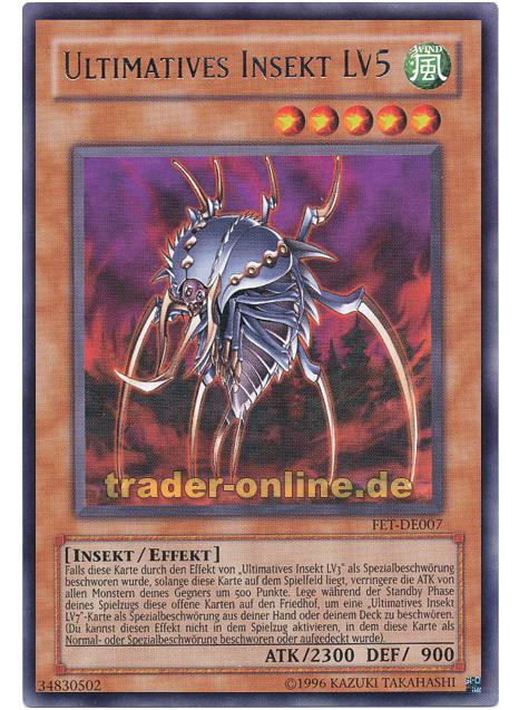 Ultimatives Insekt LV5 | Trader-Online.de - Magic, Yu-Gi-Oh! & Pokémon!  Trading Card Online Shop for Card Singles, Boosters, and Supplies