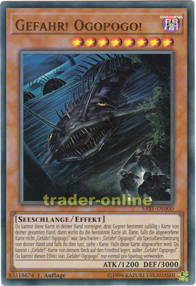 Gefahr! Ogopogo! | Trader-Online.de - Magic, Yu-Gi-Oh! & Pokémon! Trading  Card Online Shop für Einzelkarten, Booster und Zubehör