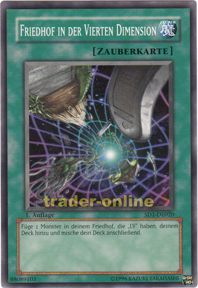 Friedhof in der Vierten Dimension | Trader-Online.de - Magic, Yu-Gi-Oh! &  Pokémon! Trading Card Online Shop für Einzelkarten, Booster und Zubehör