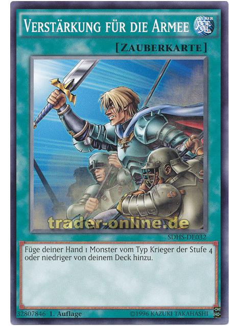 Verstärkung für die Armee | Trader-Online.de - Magic, Yu-Gi-Oh! & Pokémon!  Trading Card Online Shop für Einzelkarten, Booster und Zubehör