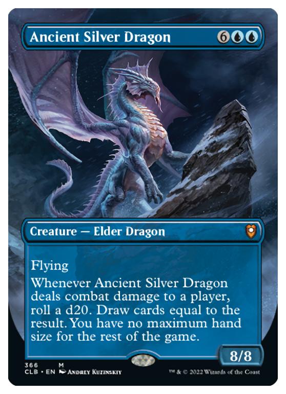 Ancient Silver Dragon (Alternate-Art Borderless) | Trader-Online.de