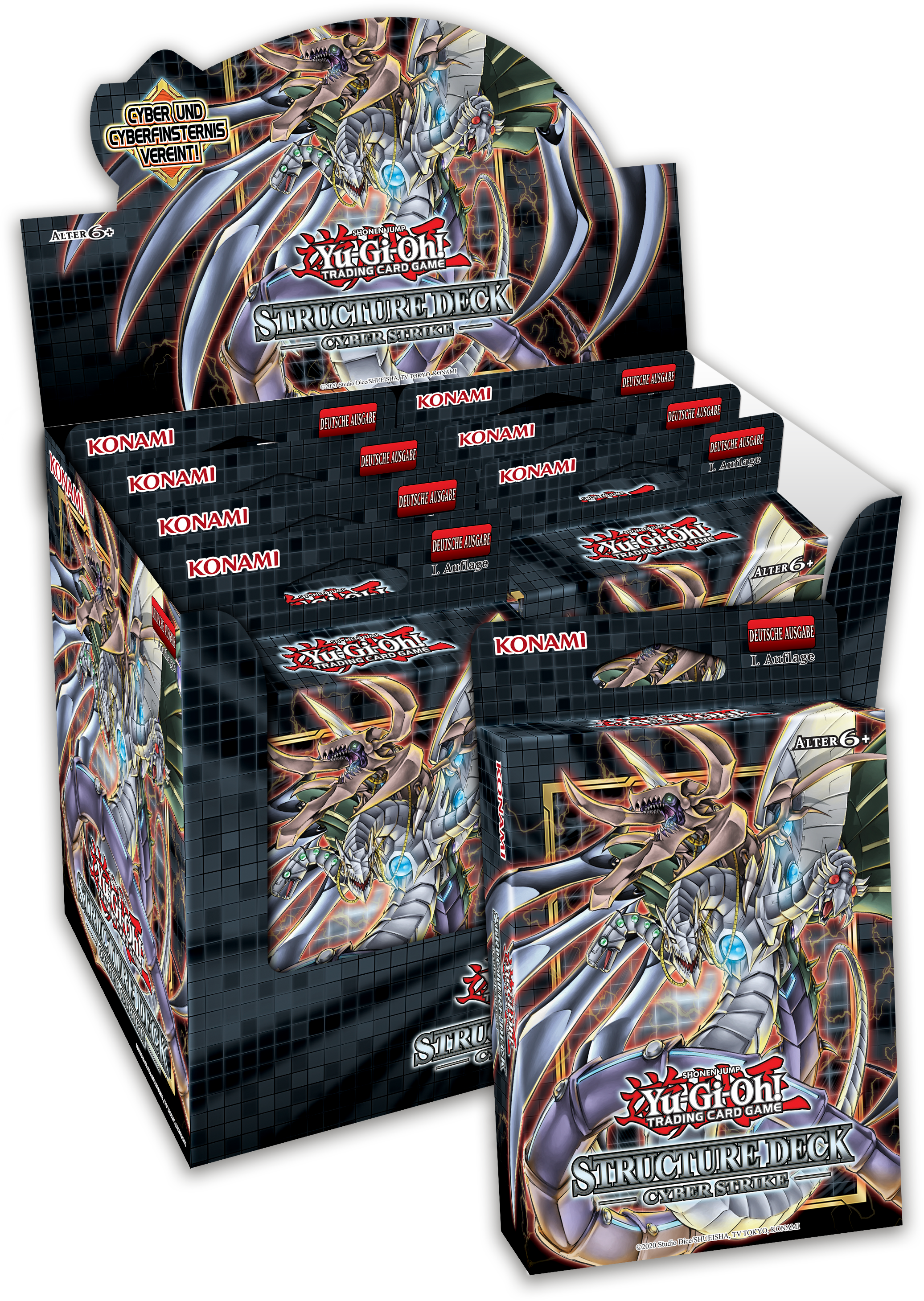 Cyber Strike Structure Deck Display deutsch 1. Auflage | Trader-Online.de -  Magic, Yu-Gi-Oh! & Pokémon! Trading Card Online Shop für Einzelkarten,  Booster und Zubehör