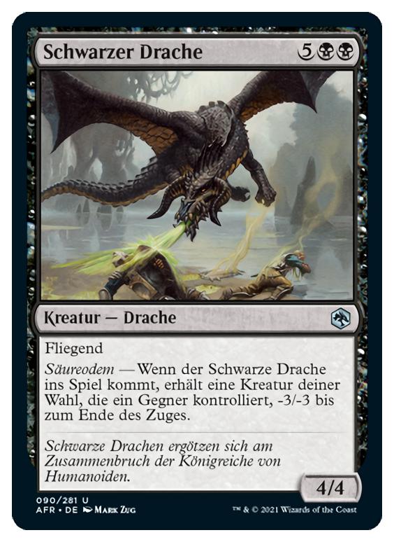 Schwarzer Drache | Trader-Online.de