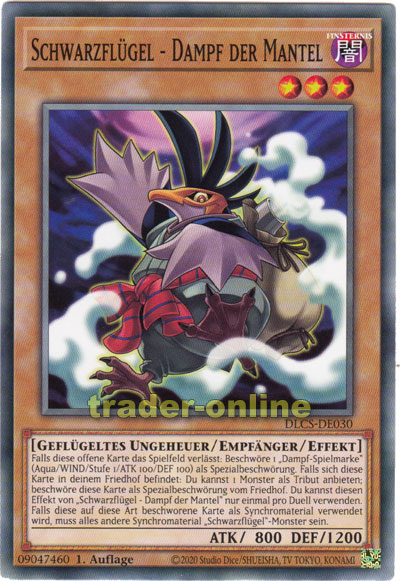 Schwarzflügel - Dampf der Mantel | Trader-Online.de - Magic, Yu-Gi-Oh! &  Pokémon! Trading Card Online Shop für Einzelkarten, Booster und Zubehör
