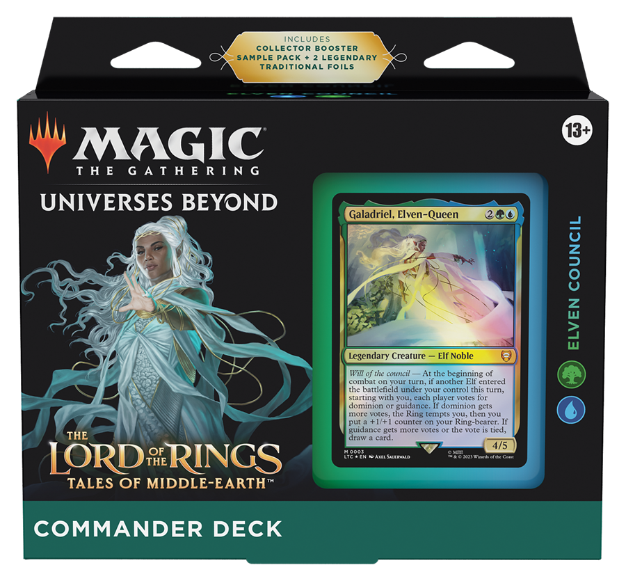 The Lord of the Rings: Tales of Middle-Earth - Commander Deck Elven Council  - English | Trader-Online.de
